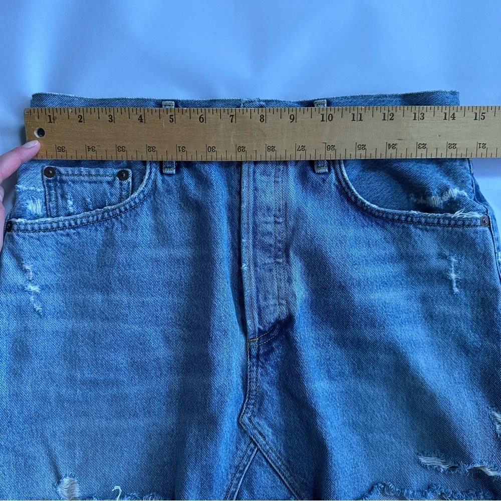 AGOLDE‎ Quinn Mini Skirt in Swapmeet Size 28